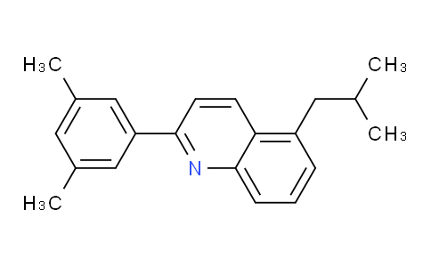 C1T3213 | 1404491-67-3 | 2-(3,5-DiMethyl-phenyl)-5-isobutyl-quinoline
