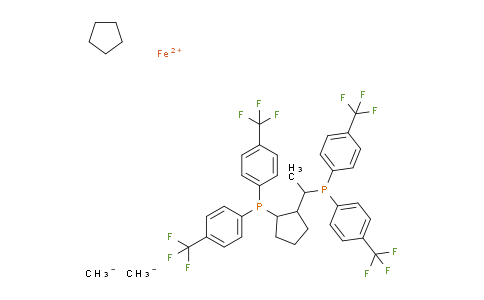 C1Y1973 | 166172-60-7 | [(1R)-1-[2-Bis[4-(trifluoromethyl)phenyl]phosphanylcyclopentyl]ethyl]-bis[4-(trifluoromethyl)phenyl]phosphane;carbanide;cyclopentane;iron(2+)