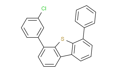 C1Y2843 | 2570468-08-3 | 4-(3-氯苯基)-6-苯基二苯并[b,d]噻吩