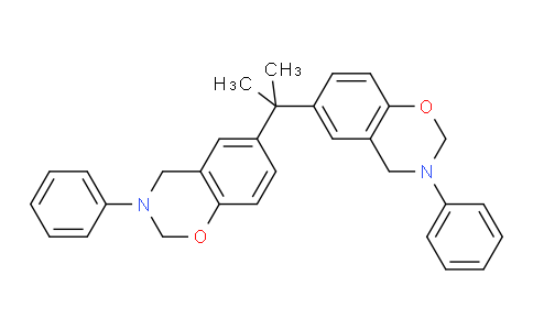 CA11833 | 154505-70-1 | 2H-1,3-Benzoxazine, 6,6'-(1-methylethylidene)bis[3,4-dihydro-3-phenyl-