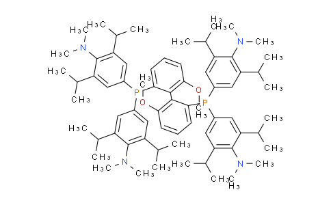 CA12143 | 919338-66-2 | (S)-2,2′-二[双(3,5-二异丙基-4-二甲胺基苯基)膦]-6,6′-二甲氧基-1,1′-联苯