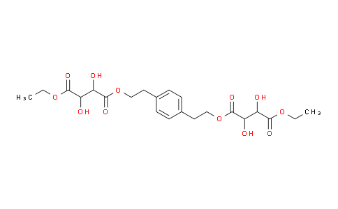 CA12321 | 1402918-72-2 | (2R,2'R,3R,3'R)-O'1,O1-(1,4-苯基双(乙基-2,1-二基)) 4-双(2,3-二羟基丁酸二乙酯