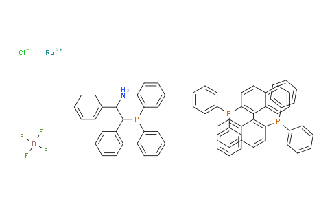 CA12686 | 1150112-54-1 | Chloro[(R)-2,2'-bis(diphenylphosphino)-1,1'-binaphthyl][(1R,2R)-2-(diphenylphosphino)-1,2-diphenylethanamine]ruthenium(II) tetra