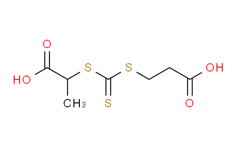CA12712 | 870451-09-5 | 3-((((1-Carboxyethyl)thio)carbonothioyl)thio)propanoic acid