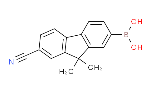 CA13045 | 1888398-19-3 | (7-Cyano-9,9-dimethyl-9H-fluoren-2-yl)boronic acid