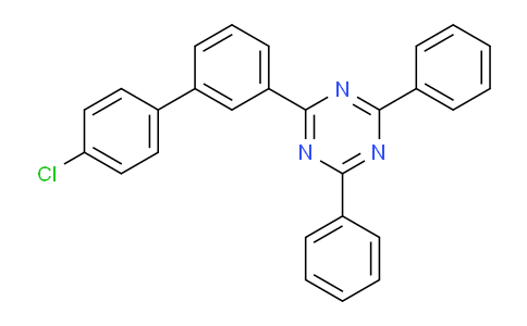 CA13134 | 1443049-85-1 | 2-(4'-氯[1,1'-联苯]-3-基)-4,6-二苯基-1,3,5-三嗪