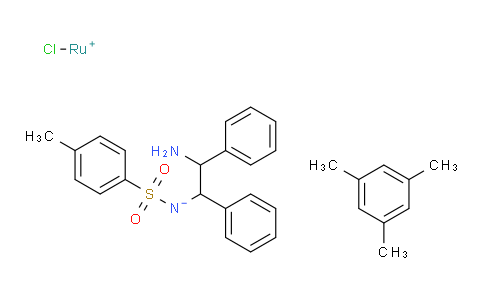 CC12660 | 174813-82-2 | {[(1R,2R)-(-)-2-氨基-1,2-二苯乙基](4-甲基苯磺酰基)酰胺基}(均三甲苯)氯化钌(II)，RuCl[(R,R)-Tsdpen(mesitylene)