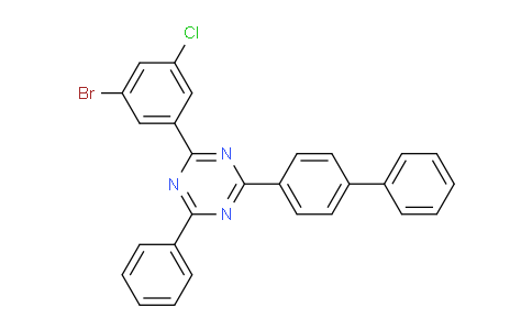 CC13153 | 2135784-08-4 | 2-([1,1'-联苯]-4-基)-4-(3-溴-5-氯苯基)-6-苯基-1,3,5-三嗪