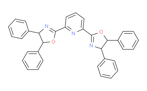 CN12339 | 497172-36-8 | 2,6-Bis[(4R,5S)-4,5-dihydro-4,5-diphenyl-2-oxazolyl]pyridine