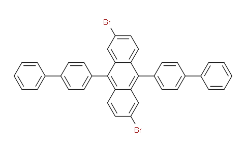 CN12979 | 1187763-66-1 | 2,6-二溴-9,10-双(1,1'-联苯-4-基)蒽