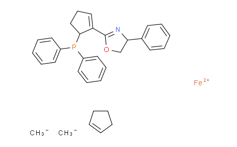 CS12072 | 291536-01-1 | (2S)-1-[(4R)-4,5-二氢-4-苯基-2-恶唑基]-2-(二苯基膦)二茂铁