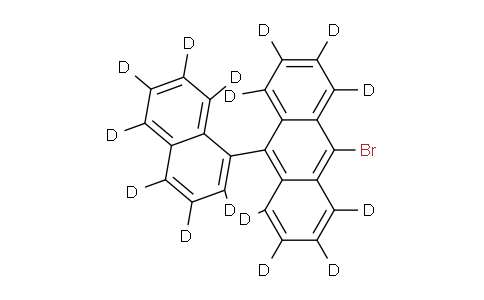 CS13467 | 2330770-73-3 | 9-bromo-10-(naphthalen-1-yl-d7)anthracene-1,2,3,4,5,6,7,8-d8