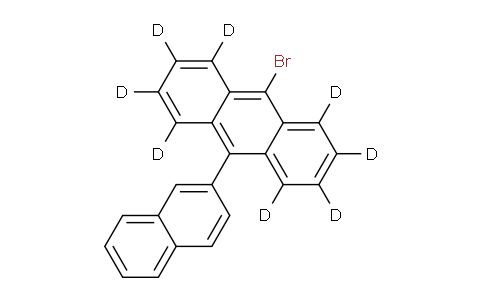 CS13468 | 1231159-09-3 | 9-bromo-10-(naphthalen-2-yl)anthracene-1,2,3,4,5,6,7,8-d8
