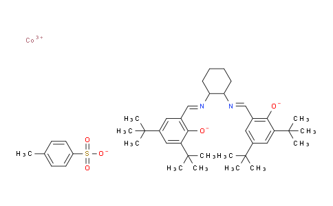CT12642 | 672306-06-8 | (1S,2S)-(+)-1,2-环己烷二胺-N,N'-双(3,5-二叔丁基亚水杨基)钴（III）对甲苯磺酸盐水合物