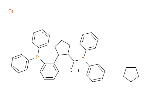 CY11998 | 565184-32-9 | (R)-(+)-1-[(Rp)-2-[2'-(二苯基膦苯基)二茂铁基]乙基二苯基膦，Walphos SL-W002-1