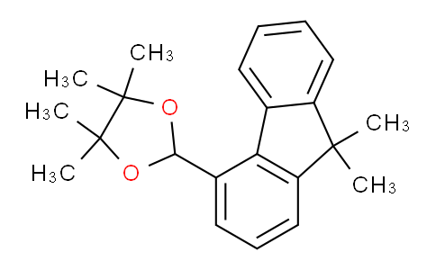 CY13100 | 1365692-79-0 | 2-(9,9-dimethyl-9H-fluoren-4-yl)-4,4,5,5-tetramethyl-1,3-dioxolane