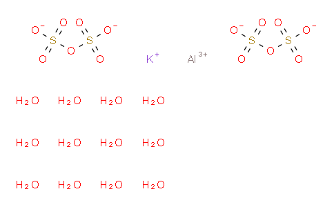 D11T33 | 7784-24-9 | Aluminum potassium disulfate dodecahydrate