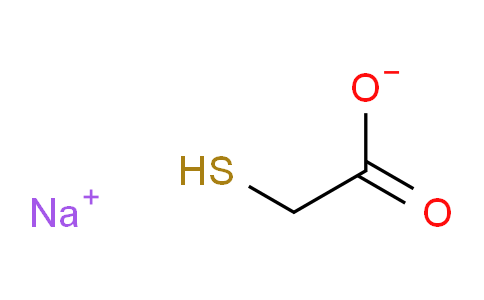 Mercaptoacetic acid, sodium salt