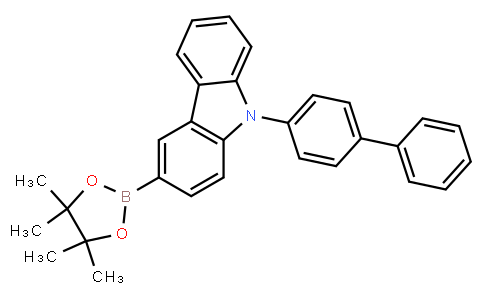 9-([1,1'-Biphenyl]-4-yl)-3-(4,4,5,5-tetramethyl-1,3,2-dioxaborolan-2-yl)-9H-carbazole