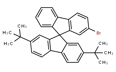 OL10211 | 393841-81-1 | 2'-Bromo-2,7-di-tert-butyl-9,9'-spirobifluorene