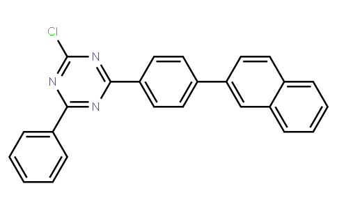 2-chloro-4-(4-(naphthalen-2-yl)phenyl)-6-phenyl-1,3,5-triazine