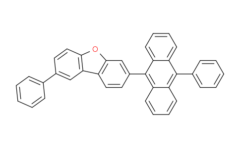 OL10317 | 2233598-88-2 | Dibenzofuran, 2-phenyl-7-(10-phenyl-9-anthracenyl)-