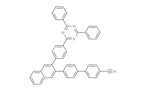[1,1'-Biphenyl]-4-carbonitrile, 4'-[3-[4-(4,6-diphenyl-1,3,5-triazin-2-yl)phenyl]-2-naphthalenyl]-