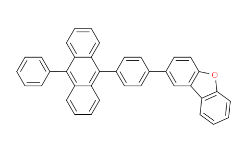 2-(4-(10-Phenylanthracen-9-yl)phenyl)dibenzo[b,d]furan