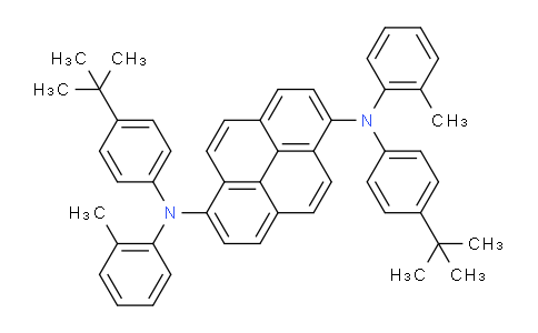 1,6-Pyrenediamine, N1,N6-bis[4-(1,1-dimethylethyl)phenyl]-N1,N6-bis(2-methylphenyl)-