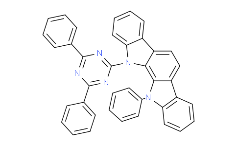 11-(4,6-Diphenyl-1,3,5-triazin-2-yl)-12-phenyl-11,12-dihydroindolo[2,3-a]carbazole