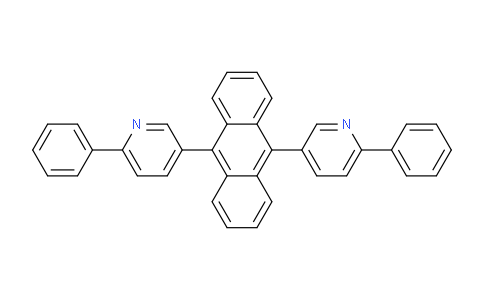 9,10-Bis(6-phenylpyridin-3-yl)anthracene