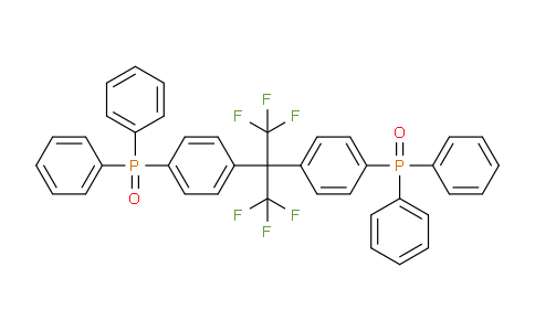 ((Perfluoropropane-2,2-diyl)bis(4,1-phenylene))bis(diphenylphosphine oxide)