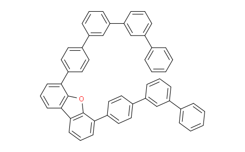 OL10394 | 2446854-86-8 | Dibenzofuran, 4-[1,1':3',1'':3'',1'''-quaterphenyl]-4-yl-6-[1,1':3',1''-terphenyl]-4-yl-