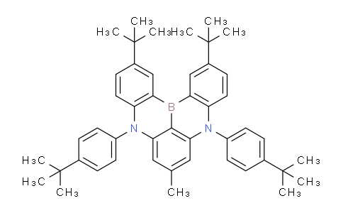2,12-Di-tert-butyl-5,9-bis(4-(tert-butyl)phenyl)-7-methyl-5,9-dihydro-5,9-diaza-13b-boranaphtho[3,2,1-de]anthracene