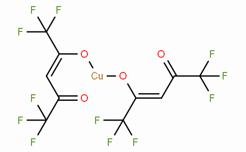 Copper(II) hexafluoroacetylacetonate, anhydrous,  Cu(CF3COCHCOCF3)2