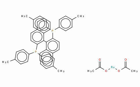 Diacetato[(R)-(+)-2,2'-bis(di-p-tolylphosphino)-1,1'-binaphthyl]ruthenium(II),  Ru(OAc)2[(R)-tolbinap]