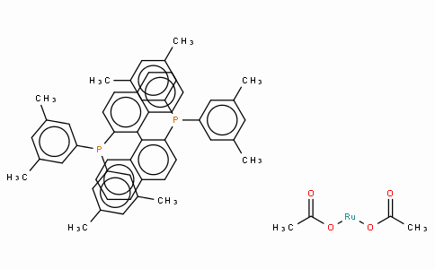 SC10150 | 374067-50-2 | Diacetato{(R)-(+)-2,2'-bis[di(3,5-xylyl)phosphino]-1,1'-binaphthyl}ruthenium(II),  Ru(OAc)2[(R)-xylbinap]