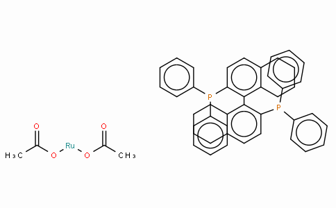 SC10161 | 374067-51-3 | Diacetato[(R)-(+)-2,2'-bis(diphenylphosphino)-5,5',6,6',7,7',8,8'-octahydro-1,1'-binaphthyl]ruthenium(II),  Ru(OAc)2[(R)-H8-binap]