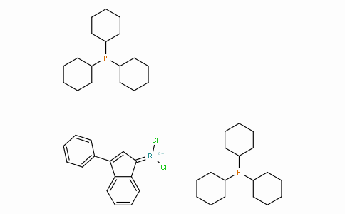 Bis(tricyclohexylphosphine)-3-phenyl-1H-inden-1-ylideneruthenium(II) dichloride