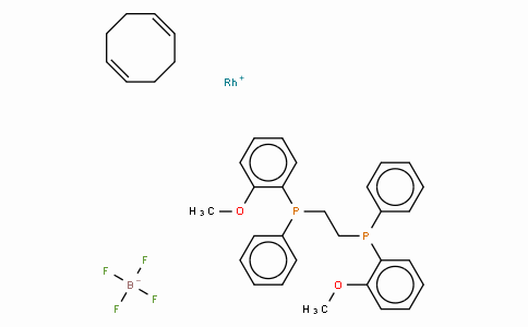 SC10326 | 56977-92-5 | (R,R)-(-)-1,2-Bis[(o-methoxyphenyl)(phenyl)phosphino]ethane(1,5-cyclooctadiene)rhodium(I) tetrafluoroborate