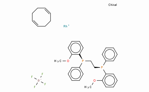 SC10327 | 71423-54-6 | (S,S)-(+)-1,2-Bis[(o-methoxyphenyl)(phenyl)phosphino]ethane(1,5-cyclooctadiene)rhodium(I) tetrafluoroborate