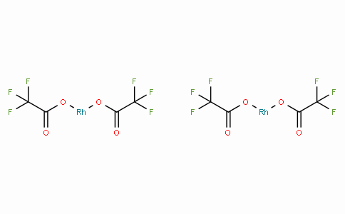 SC10373 | 31126-95-1 | Rhodium(II) trifluoroacetate dimer,  Rh2(CF3COO)4