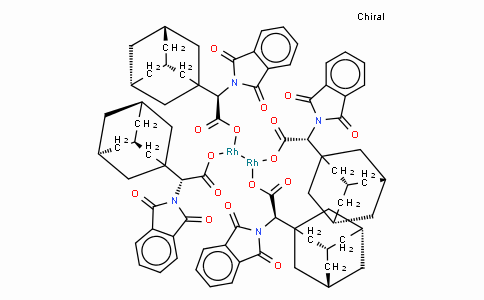 SC10374 | 909393-65-3 | Tetrakis[(R)-(-)-(1-adamantyl)-(N-phthalimido)acetato]dirhodium(II),  Rh2(R-PTAD)4