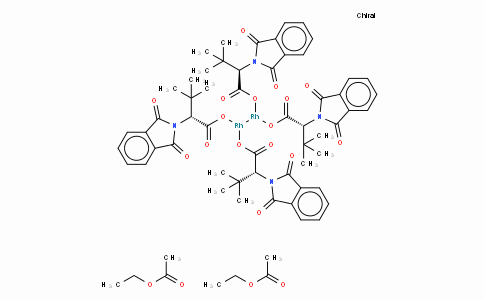 SC10376 | 380375-05-3 | Tetrakis[N-phthaloyl-(R)-tert-leucinato]dirhodium Bis(ethyl Acetate) Adduct
