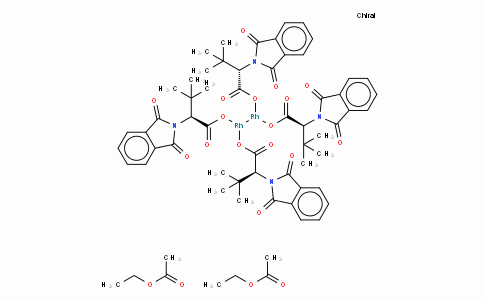 SC10378 | 154090-43-4 | Tetrakis[N-phthaloyl-(S)-tert-leucinato]dirhodium Bis(ethyl Acetate) Adduct