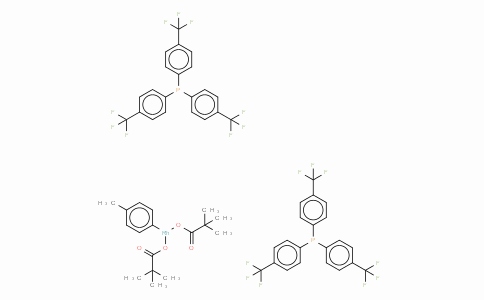 SC10399 | 851530-57-9 | Bis(2,2-dimethylpropanoato)(4-methylphenyl)bis[tris[4-(trifluoromethyl)phenyl]phosphine]rhodium