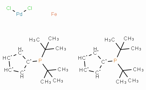 Dichloro[1,1'-bis(di-t-butylphosphino)ferrocene]palladium(II)