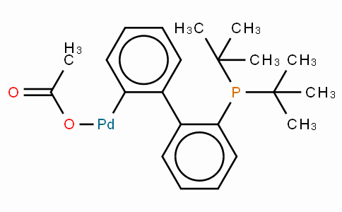 Acetato(2'-di-t-butylphosphino-1,1'-biphenyl-2-yl)palladium(II)