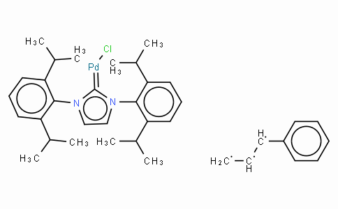 Chloro[(1,2,3-η)-3-phenyl-2-propenyl][1,3-bis(2,6-di-i-propylphenyl)imidazol-2-ylidene]palladium(II)