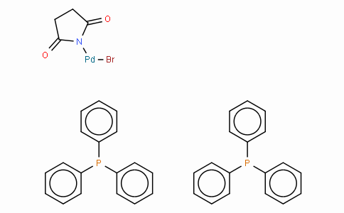 trans-Bromo(N-succinimidyl)bis(triphenylphosphine)palladium(II)